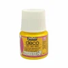 PÉBÉO - Peinture acrylique opaque mate - jaune soleil - 45 ml
