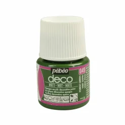 PÉBÉO - Peinture acrylique opaque mate - vert sapin - 45 ml