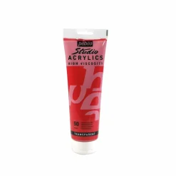 PÉBÉO - Peinture acrylique transparente - magenta - 250 ml