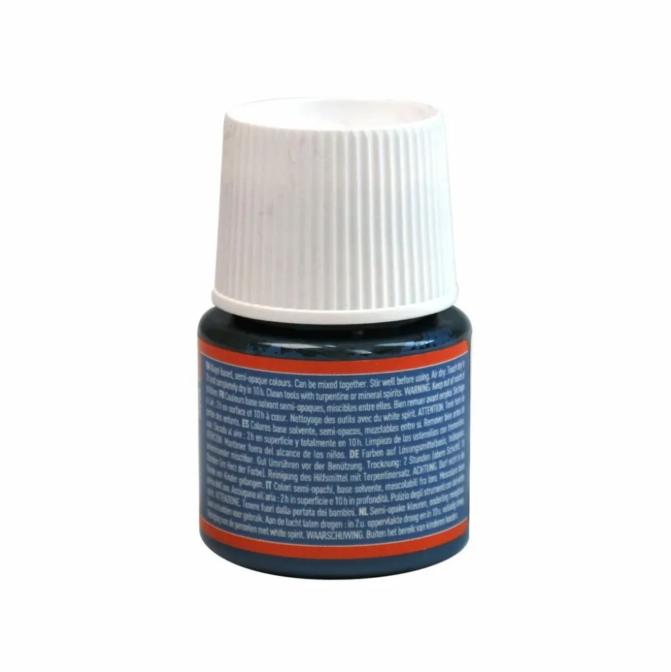 PÉBÉO - Peinture céramique et multi-surfaces - bleu - 45 ml