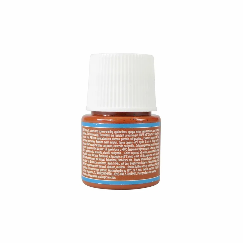 PÉBÉO - Peinture textile setacolor opaque - cannelle - 45 ml