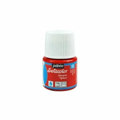 PÉBÉO - Peinture textile setacolor opaque - rouge - 45 ml