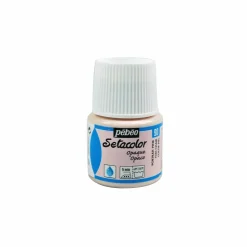 PÉBÉO - Peinture textile setacolor opaque - beige rosé - 45 ml