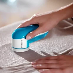 PHILIPS - Rasoir electrique anti-bouloche philips gc026/00 - bleu