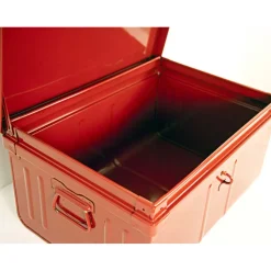 PIERRE HENRY - Lot de 2 coffres en métal habitat