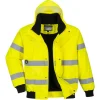 PORTWEST - Blouson bomber hivis 3 en 1 couleur : jaune taille l - portwest