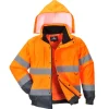 PORTWEST - Blouson 2-en-1 hivis couleur : orange taille 4xl - portwest