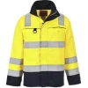 PORTWEST - Blouson haute-visibilité multirisques couleur : jaune/marine taille xl - portwest