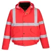 PORTWEST - Blouson hi-vis couleur : rouge taille xl - portwest