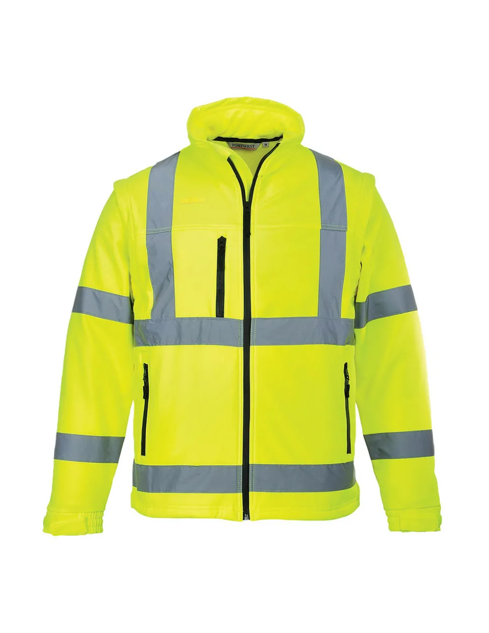 PORTWEST - Blouson hivis softshell (3 couches) couleur : jaune taille xl - portwest