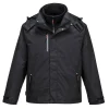 PORTWEST - Parka 3 en 1 radial couleur : noir taille l - portwest