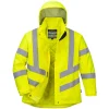 PORTWEST - Parka d'hiver haute visibilité pour femme couleur : jaune taille s - portwest