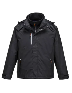 PORTWEST - Parka 3-en-1 radial - taille xs - noir - portwest