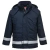 PORTWEST - Parka hiver fr anti-statique couleur : marine taille l - portwest