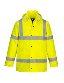 PORTWEST - Parka hi-vis traffic couleur : jaune taille m - portwest