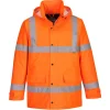 PORTWEST - Parka hi-vis traffic couleur : orange taille l - portwest