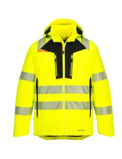 PORTWEST - Parka hv dx4 couleur : jaune/noir taille xl - portwest