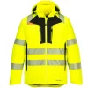 PORTWEST - Parka hv dx4 couleur : jaune/noir taille l - portwest