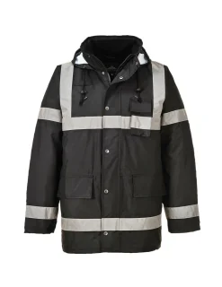 PORTWEST - Parka iona lite couleur : noir taille xxl - portwest