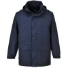 PORTWEST - Parka oban doublée polaire couleur : marine taille l - portwest