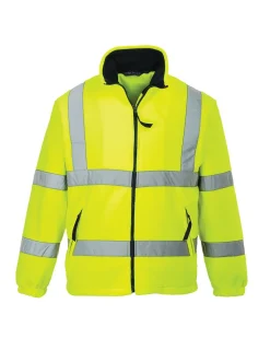 PORTWEST - Polaire hivis doublée filet couleur : jaune taille xs - portwest