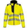 PORTWEST - Softshell pw3 haute visibilité pour femmes couleur : jaune/noir taille l - portwest