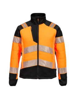 PORTWEST - Veste baffle hybride hv pour femme pw3 - taille s - orange/noir - portwest