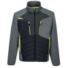 PORTWEST - Veste baffle hybride dx4 couleur : gris métal taille l - portwest