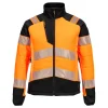 PORTWEST - Veste baffle hybride hv pour femme pw3 - taille xs - orange/noir - portwest