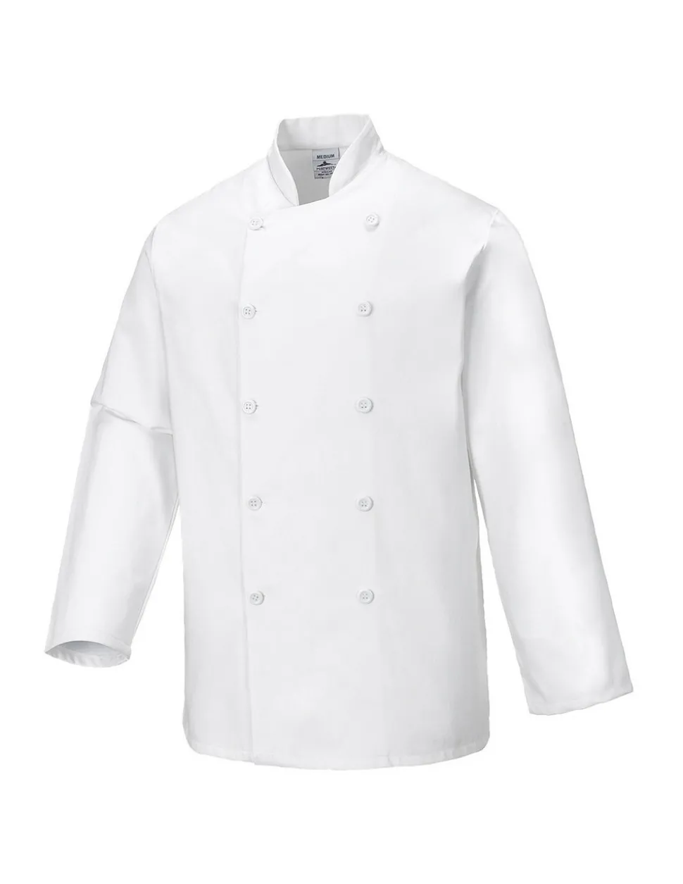 PORTWEST - Veste de cuisine sussex couleur : blanc taille m - portwest