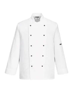 PORTWEST - Veste de cuisine somerset couleur : blanc taille xxs - portwest
