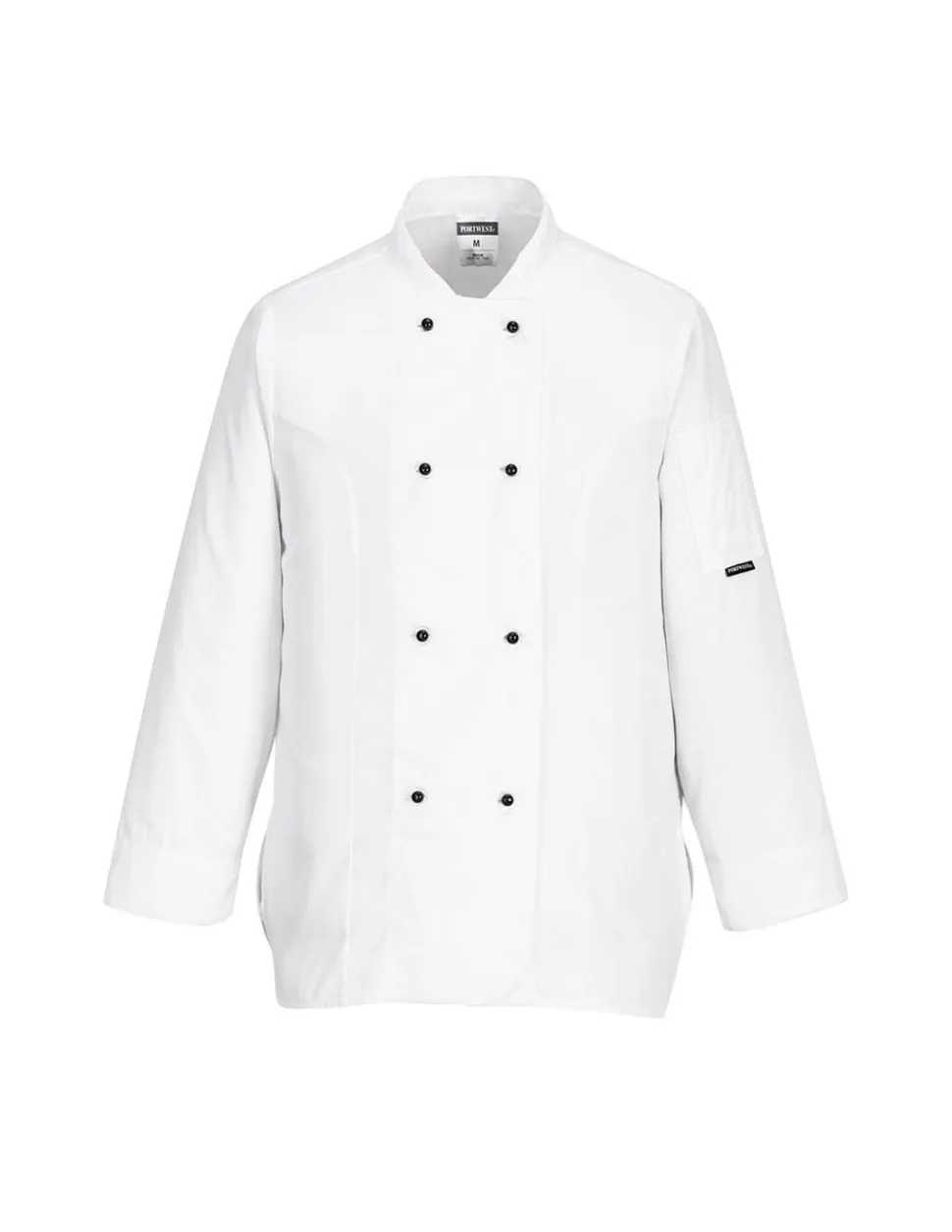PORTWEST - Veste de cuisine femme rachel couleur : blanc taille s - portwest