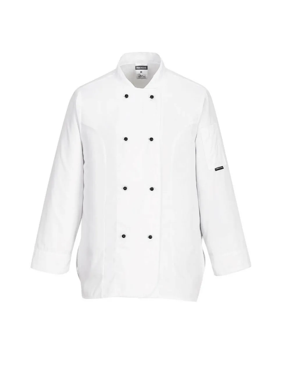 PORTWEST - Veste de cuisine femme rachel couleur : blanc taille xl - portwest