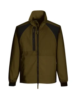 PORTWEST - Veste de travail wx2 stretch - xl - vert olive - portwest