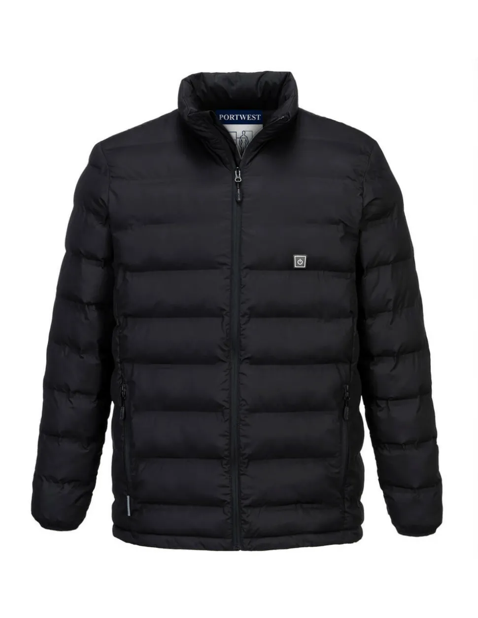 PORTWEST - Veste doudoune chauffée par ultrasons couleur : noir taille l - portwest