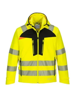 PORTWEST - Veste softshell hv dx4 couleur : jaune/noir taille l - portwest