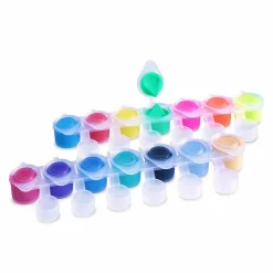 PRIMO - 14 pots de peinture acrylique fluo et métalique 4,5 ml