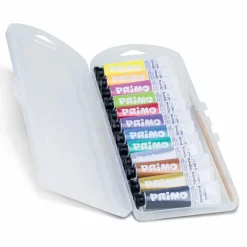 PRIMO - 12 tubes de gouache fluo et métallique 12 ml