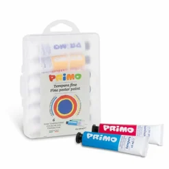 PRIMO - 6 tubes de peinture gouache 18 ml