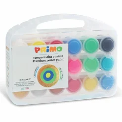 PRIMO - Mallette 18 pots de gouache 25 ml