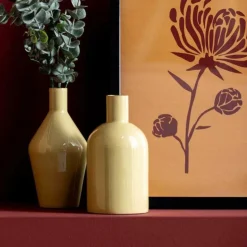 PT' - Vase en méral ivy bottle marron latte
