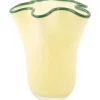 PT' - Vase en verre ruffles medium
