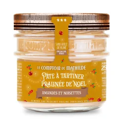 Pâte à tartiner au pralinée, amandes et noisettes - 250g