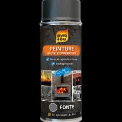 PYRO FEU - Peinture thermique 900° fonte aérosol 400 ml