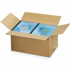 RAJA - 20 cartons d'emballage 23 x 19 x 12 cm - simple cannelure