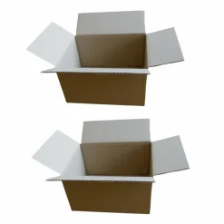 RAJA - 2 petits cartons d'emballage 16 x 12 x 11 cm