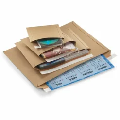 RAJA - 25 pochettes cartonnées fermeture adhésive - 33,4 x 23,4 cm