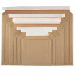 RAJA - 10 pochettes cartonnées fermeture adhésive - 33,4 x 23,4 cm