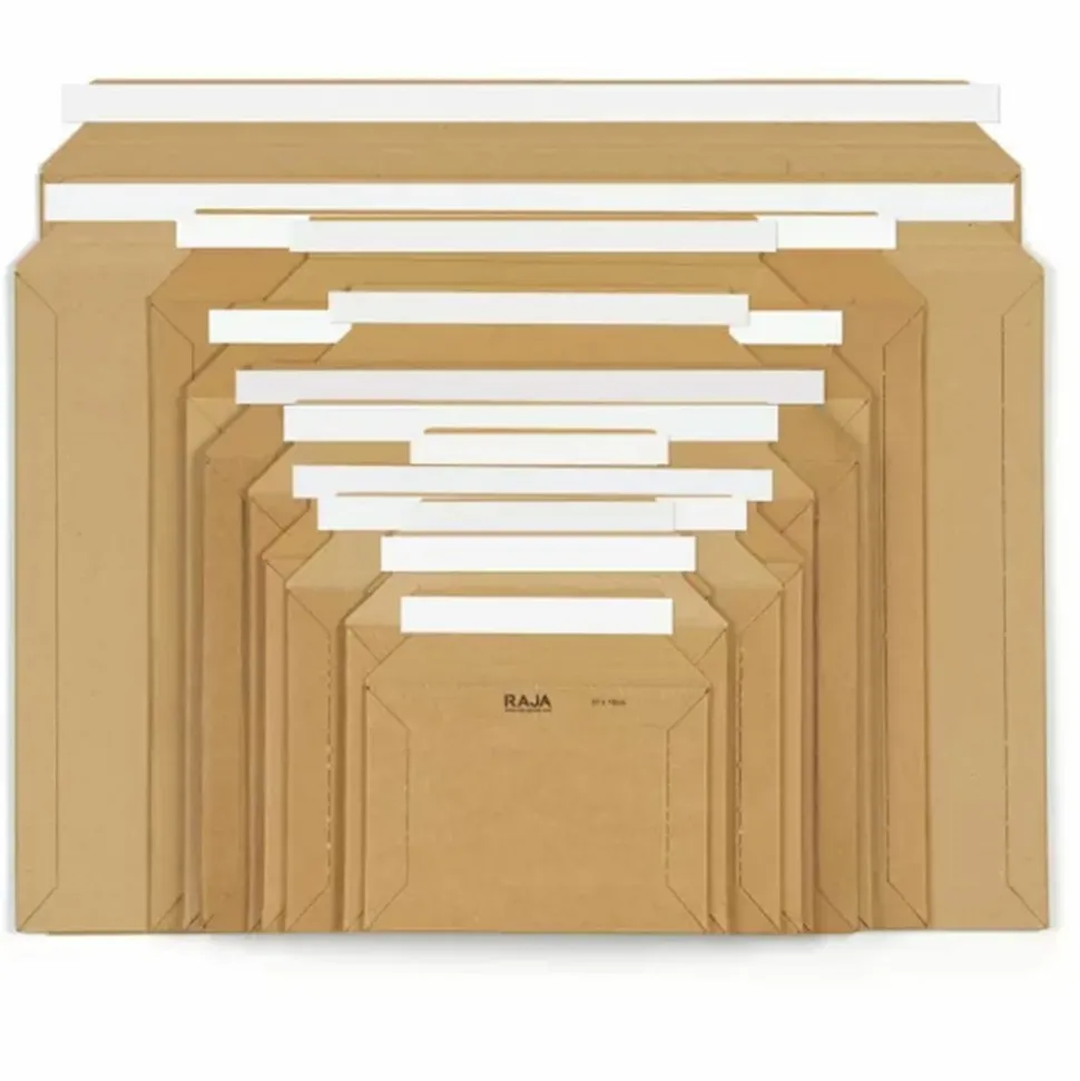 RAJA - 10 pochettes en carton - 46,2 x 36,2 cm