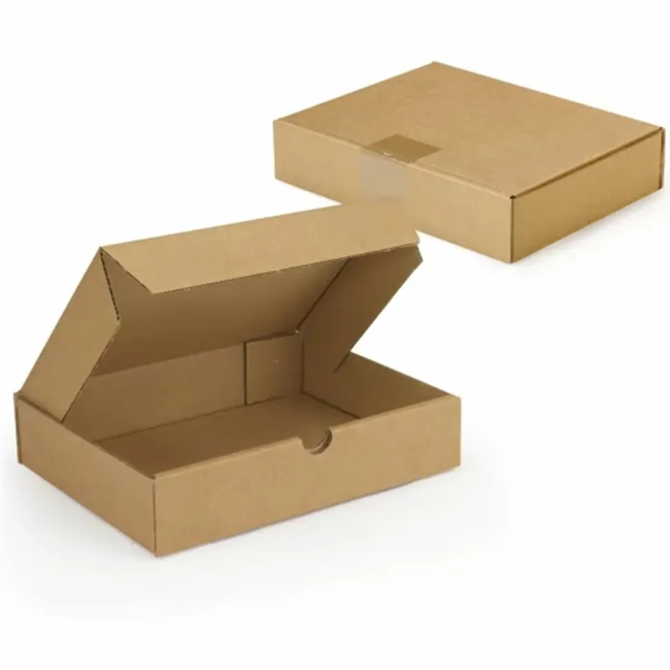 RAJA - Carton d'emballage plat 46 x 36 x 5 cm - simple cannelure